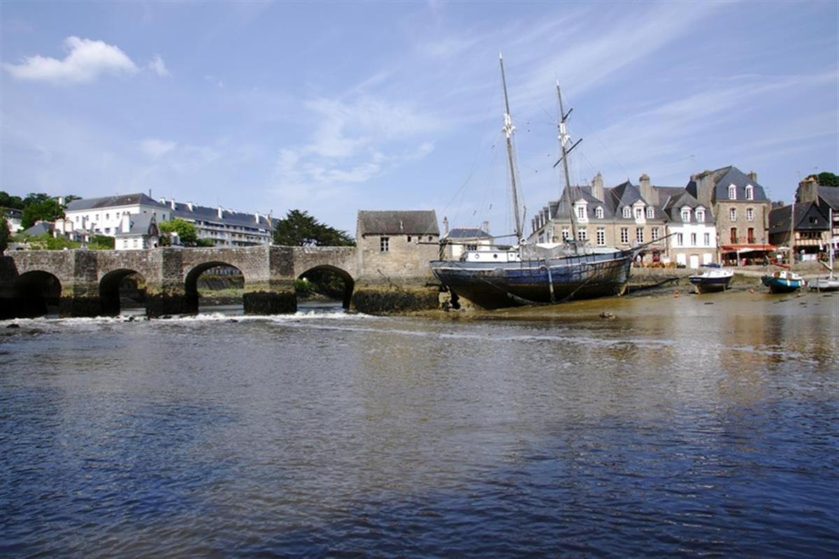 Appartement Saint Goustan : Vue Sur La Riviere オーレー エクステリア 写真